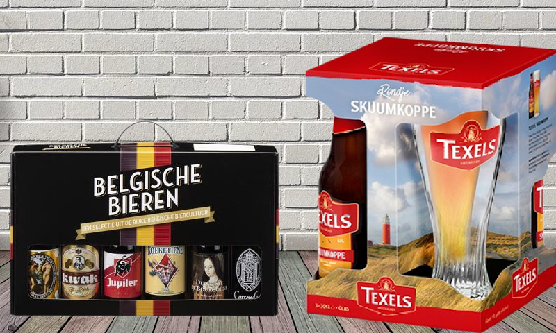 Twee bierpakketten